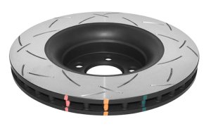 Ford Mustang Brake Rotor (1) - Front - DBA - 4000 Series T3 Slotted - 2015