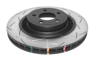 Ford Mustang Brake Rotor (1) - Front - DBA - 4000 Series T3 Slotted - 2015