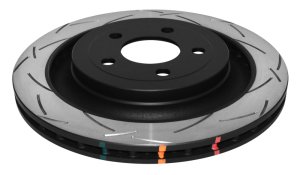 Ford Mustang Brake Rotor (1) - Rear - DBA - 4000 Series Slotted - 2015