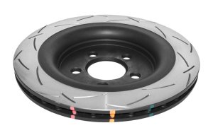 Ford Mustang Brake Rotor (1) - Rear - DBA - 4000 Series Slotted - 2015