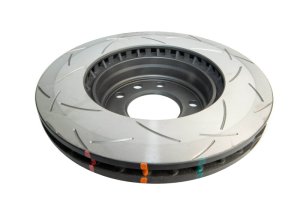 Volkswagen Touareg Brake Rotor (1) - Front - DBA - 4000 Series T3 Slotted - `15-`18