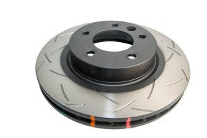 Volkswagen Touareg Brake Rotor (1) - Front - DBA - 4000 Series T3 Slotted - `15-`18