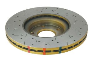 Infiniti G35 Brake Rotor (1) - Front - DBA - 4000 Series Slotted/Drilled - `05-`07 Infiniti G35 Brake Rotor (1) - Front - DBA - 4000 Series Slotted/Drilled - `05-`07