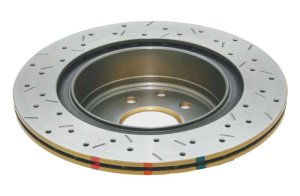 Nissan 350Z Brake Rotor (1) - Rear - DBA - Slot&Drill 4000 Series - `06-`07