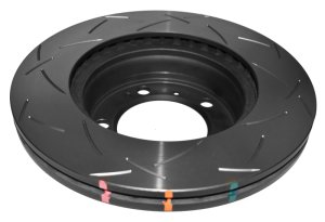 Porsche Boxster Brake Rotor (1) - Front - DBA - 4000 Series T3 Slotted - `97-`09