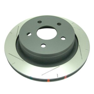 Dodge Ram Brake Rotor (1) - Rear - DBA - 4000 Series Slotted - `02-`07