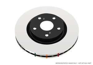 Jeep Wrangler Brake Rotor (1) - Front - DBA - 4000 Series HD - `07-`18