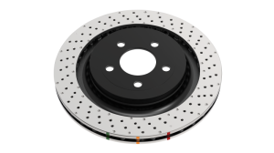 Porsche Cayenne Brake Rotor (1) - Front - DBA - 4000 Series Cross Drilled - `11-`18