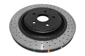 Chevrolet Camaro Brake Rotor(1) - Rear - DBA - 4000 Series Drilled - `12-`22