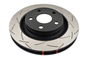 Jeep Wrangler Brake Rotor (1) - Front - DBA - 4000 Series Slotted - `07-`18