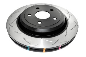 Jeep Grand Cherokee SRT-8 Brake Rotor (1) - Rear - DBA - 4000 Series T3 Slotted - `12-`21