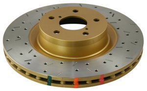 Scion FR S Brake Rotor (1) - Rear - DBA - 4000 Series Drilled/Slotted - `12-`27