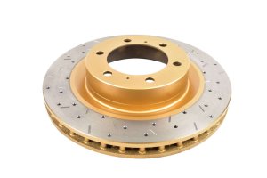 Toyota FJ Cruiser Brake Rotor (1) - Front - DBA - 4000 Series XS Gold - Gold - `11-`12