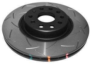 Audi A3 Brake Rotor (1) - Front - DBA - 4000 Series T3 Slotted - `06-`08 Audi A3 Brake Rotor (1) - Front - DBA - 4000 Series T3 Slotted - `06-`08