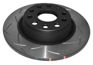 Audi A3 Brake Rotor (1) - Rear - DBA - 4000 Series T3 Slotted - `06-`08 Audi A3 Brake Rotor (1) - Rear - DBA - 4000 Series T3 Slotted - `06-`08