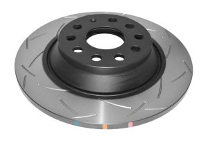 Audi TT Quattro Brake Rotor (1) - Rear - DBA - 4000 Series T3 Slotted - 2016