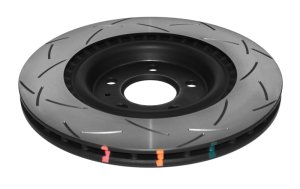 Audi A6 Quattro Avant Brake Rotor (1) - Rear - DBA - 4000 Series T3 Slotted - `11-`18