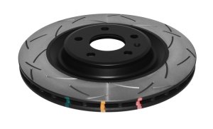 Audi A6 Quattro Avant Brake Rotor (1) - Rear - DBA - 4000 Series T3 Slotted - `11-`18