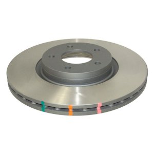 Mazda Mazdaspeed3 Brake Rotor (1) - Front - DBA - 4000 Series HD Plain Rotor - `07-`13