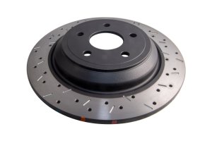 Ford Focus Brake Rotor (1) - Rear - DBA - 4000 Series XS Drilled/Slotted - `16-`17