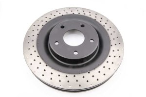 Chevrolet Corvette Brake Rotor(s) (1) - Front - DBA - 4000 Series Cross Drilled - `05-`13