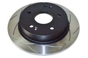 Honda Prelude Brake Rotor (1) - Rear - DBA - Street Series T2 Slotted - `97-`01 Honda Prelude Brake Rotor (1) - Rear - DBA - Street Series T2 Slotted - `97-`01