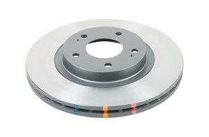 Mitsubishi Outlander Brake Rotor (1) - Front - DBA - 4000 Series Plain - `05-`06