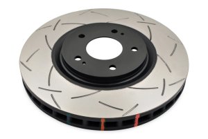 Mitsubishi Evolution Brake Rotor (1) - Front - DBA - 4000 Series Slotted - `01-`07