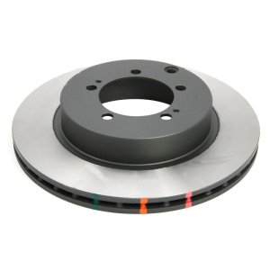 Mitsubishi Evolution Brake Rotor (1) - Rear - DBA - 4000 Series Plain Rotor - `03-`06