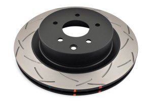Nissan 350Z Brake Rotor (1) - Rear - DBA - 4000 Series T3 Slotted - `03-`07