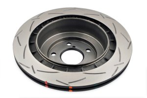 Subaru WRX Brake Rotor (1) - Rear - DBA - 4000 Series Slotted - `01-`07