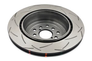 Subaru WRX Brake Rotor (1) - Rear - DBA - 4000 Series Slotted - `01-`07