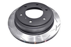 Mitsubishi Montero Brake Rotor (1) - Rear - DBA - 4000 Series Slotted - `00-`06