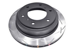 Mitsubishi Montero Brake Rotor (1) - Rear - DBA - 4000 Series Slotted - `00-`06