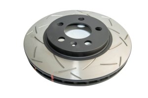 Audi TT Quattro Brake Rotor (1) - Rear - DBA - 4000 Series T3 Slotted - `00-`06
