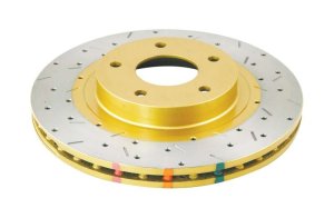Infiniti G35 Brake Rotor (1) - Front - DBA - 4000 Series Drilled/Slotted - `03-`04 Infiniti G35 Brake Rotor (1) - Front - DBA - 4000 Series Drilled/Slotted - `03-`04