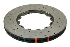 Scion FR-S Brake Rotor (2) - Front - DBA - 5000 Series Drilled & Slotted - `13-`16