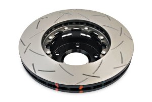 Pontiac GTO Brake Rotor (1) - Front - DBA - 5000 Series Slotted - Black Hat - 2004