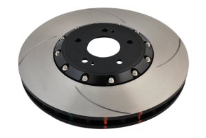 Mitsubishi Lancer Evolution X Brake Rotor (1) - Front - DBA - 5000 Series T3 Slotted, 2-Piece Replacement Ring - `08-`15