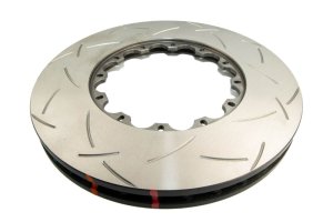 Mitsubishi Lancer Evolution X Brake Rotor (1) - Front - DBA - 5000 Series T3 Slotted, 2-Piece Replacement Ring - `08-`15