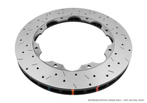 Nissan GT-R Brake Rotors (2) - DBA - 5000 Series Slotted - `12-`27