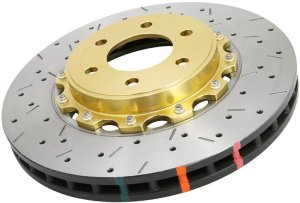 Nissan GT-R Brake Rotors (2) - DBA - 5000 Series Slotted - `12-`27