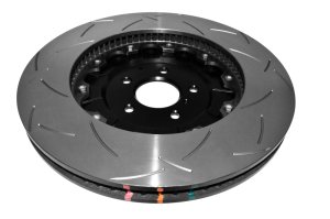 Nissan GTR Brake Rotors (1) - Front Right - DBA - 5000 Series T3 Slotted - Black - 2012