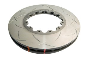 Porsche 911 GT2 Brake Rotors (2) - Front - DBA - 5000 Series Slotted Rings - `02-`08
