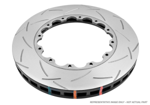 Porsche Cayenne Brake Rotor (1) - Front - DBA - 5000 Series Slotted - 2008