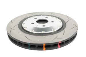 Porsche Cayenne Brake Rotor (1) - Front - DBA - 5000 Series T3 Slotted - 2008