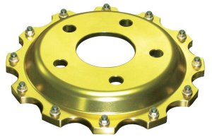 Chevrolet Camaro Brake Rotor - Front - DBA - 5000 Series Slotted - `10-`12