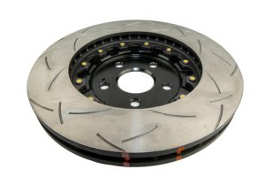 Jeep Grand Cherokee Brake Rotor (1) - Front - DBA - 5000 Series T3 Slotted Rotor - Black - `11-`15