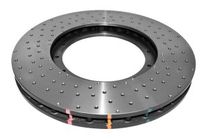 Audi A8 Brake Rotor (1) - Front - DBA - 5000 Series Drilled & Slotted Ring - `16-`18 Audi A8 Brake Rotor (1) - Front - DBA - 5000 Series Drilled & Slotted Ring - `16-`18