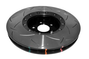 Audi A8 Brake Rotor (1) - Front - DBA - 5000 Series T3 Slotted - `10-`17